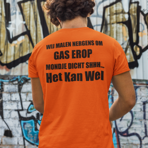wij malen nergens om gas erop